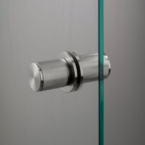Gałka drzwiowa dwustronna nieruchoma Linear 57 – Srebrny
