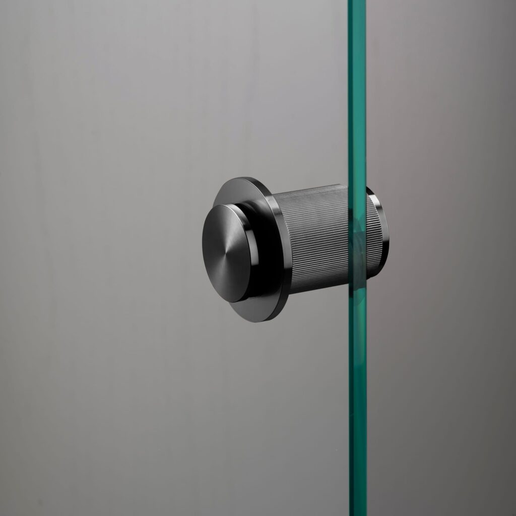 Gałka drzwiowa nieruchoma Linear 57 – Srebrny