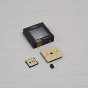 Ramka z wypełnieniem z logotypem Plate 1G Standard Europejski – Biały (EU)