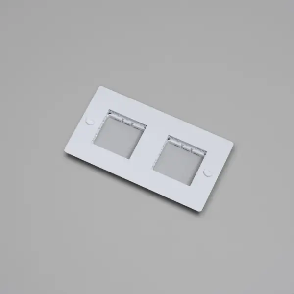 Ramka bez wypełnienia Uniwersalna Plate 2G Standard Europejski – Biały (EU)