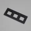 Ramka bez wypełnienia Uniwersalna Plate 3G Standard Europejski – Czarny (EU)