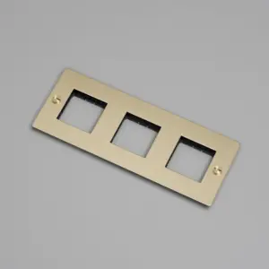 Ramka bez wypełnienia Uniwersalna Plate 3G Standard Europejski – Złoty (EU)