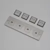 Ramka z wypełnieniem Pozioma Plate 4G Standard Europejski – Srebrny (EU)