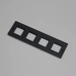 Ramka bez wypełnienia Uniwersalna Plate 4G Standard Europejski – Czarny (EU)
