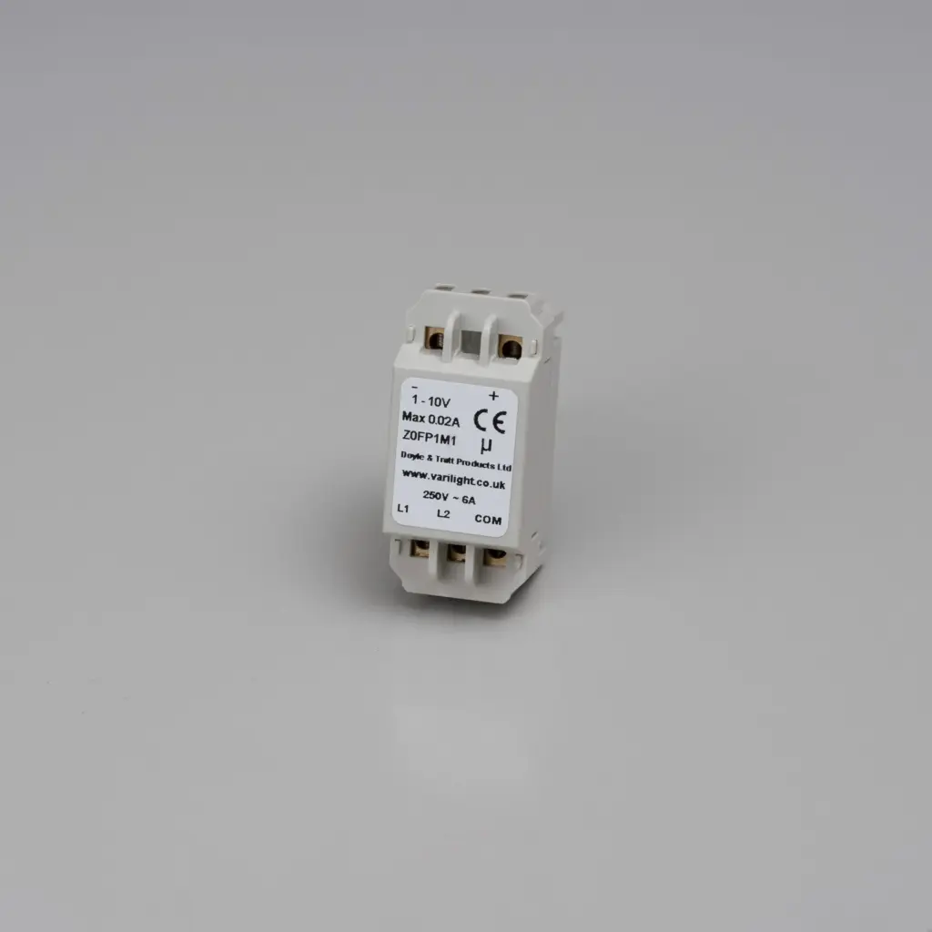 Moduł ściemniacza schodowego Dimmer LED 1–10 V Standard Europejski – Biały (EU)