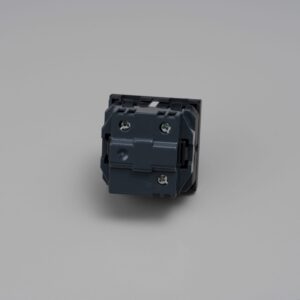 Gniazdo modułowe pojedyncze Typ F + L Italian 45mm Standard Europejski – Czarny (EU)