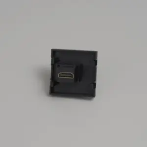 Moduł złącza HDMI 45mm Standard Europejski – Czarny (EU)