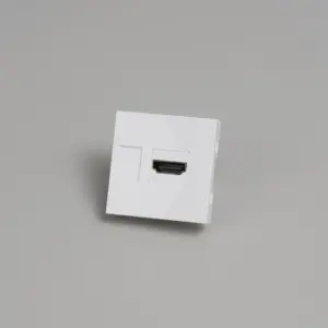 Moduł złącza HDMI 45mm Standard Europejski – Biały (EU)