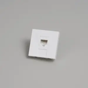 Gniazdo modułowe RJ45 CAT6 45mm Standard Europejski – Biały (EU)