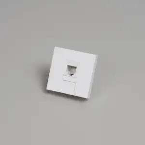 Moduł gniazda telefonicznego RJ11 Cat 3 45 mm Standard Europejski – Biały (EU)