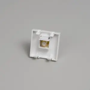 Moduł TV/ SAT Typ F żeński 45mm Standard Europejski – Biały (EU)