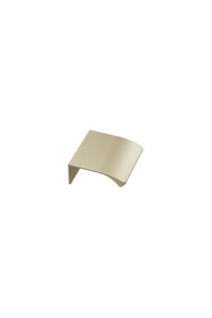 Uchwyt meblowy krawędziowy Edge Straight 40 Aluminiowy Złoty Szczotkowany