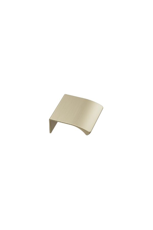 Uchwyt meblowy krawędziowy Edge Straight 40 Aluminiowy Złoty Szczotkowany