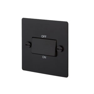 Włącznik izolacyjny wentylatora Isolator Standard Brytyjski – Czarny (UK)