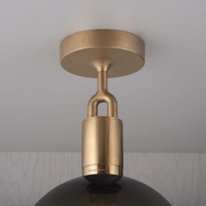 Lampa sufitowa z kloszem Forked M z Dymionym Kloszem