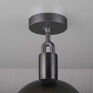 Lampa sufitowa z kloszem Forked M z Dymionym Kloszem