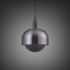 Lampa wisząca z kloszem Forked L z osłoną ową z Dymionym Kloszem
