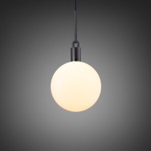 Lampa wisząca Forked L z Mlecznym Kloszem
