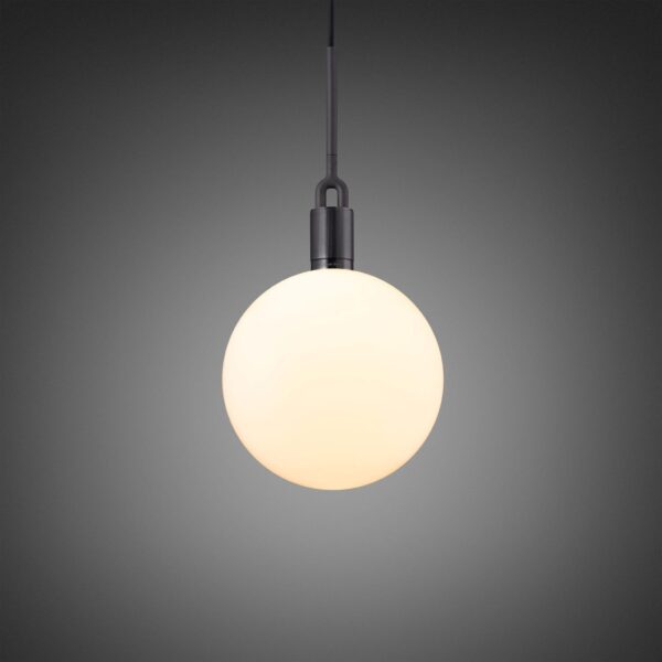 Lampa wisząca Forked L z Mlecznym Kloszem