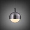 Lampa wisząca z kloszem Forked L z osłoną ową z Mlecznym Kloszem