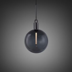 Lampa wisząca Forked L z Dymionym Kloszem