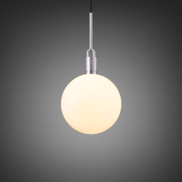 Lampa wisząca Forked L z Mlecznym Kloszem