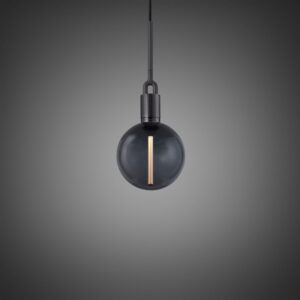 Lampa wisząca Forked M z Dymionym Kloszem