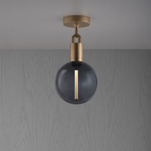 Lampa sufitowa z kloszem Forked M z Dymionym Kloszem