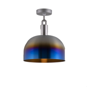 Lampa sufitowa Forked L z osłoną ową