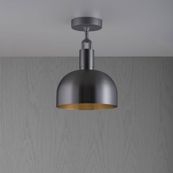 Lampa sufitowa Forked M z osłoną ową