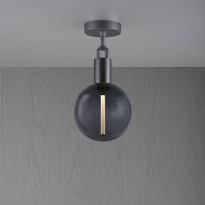 Lampa sufitowa z kloszem Forked M z Dymionym Kloszem