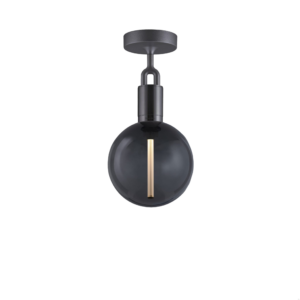Lampa sufitowa z kloszem Forked M z Dymionym Kloszem