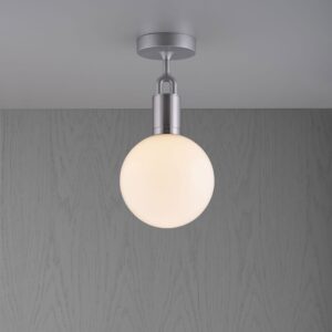 Lampa sufitowa z kloszem Forked M z Mlecznym Kloszem