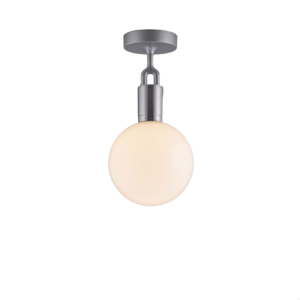 Lampa sufitowa z kloszem Forked M z Mlecznym Kloszem