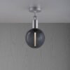 Lampa sufitowa z kloszem Forked M z Dymionym Kloszem