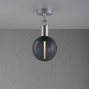 Lampa sufitowa z kloszem Forked M z Dymionym Kloszem