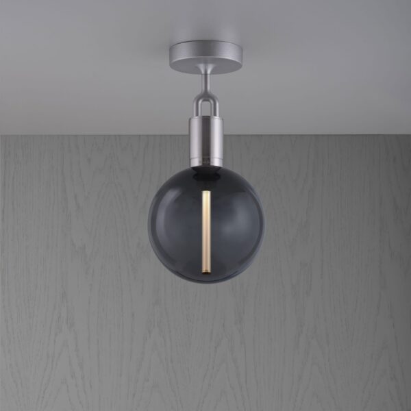 Lampa sufitowa z kloszem Forked M z Dymionym Kloszem