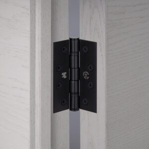 Zawiasy do drzwi Hinge 76 x 51 x 2 mm Welder’s Black (zestaw 2 szt.) – Czarny