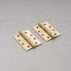 Zawiasy do drzwi Hinge 102 x 76 x 3 mm (zestaw 2 szt.) – Złoty