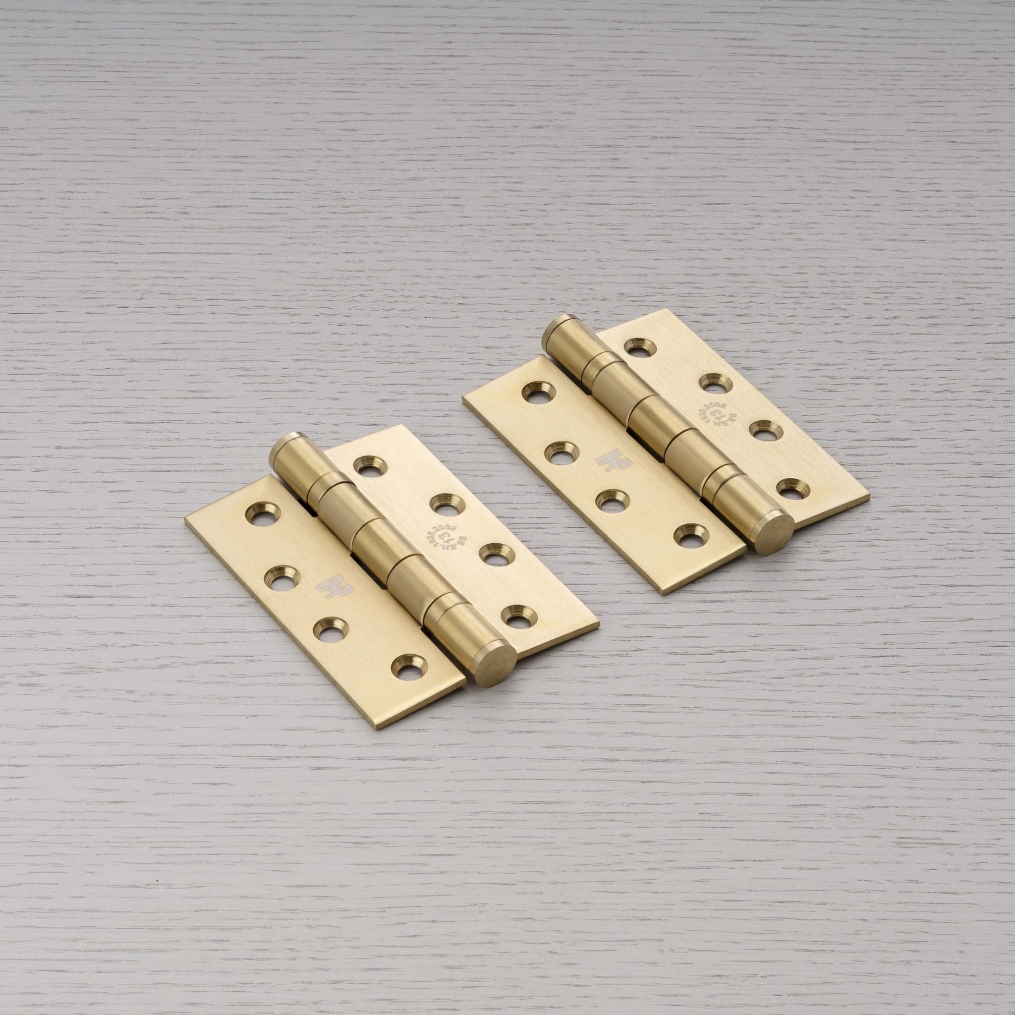 Zawiasy do drzwi Hinge 102 x 76 x 3 mm (zestaw 2 szt.) – Złoty