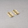 Zawiasy do drzwi Hinge 76 x 51 x 2 mm (zestaw 2 szt.) – Złoty