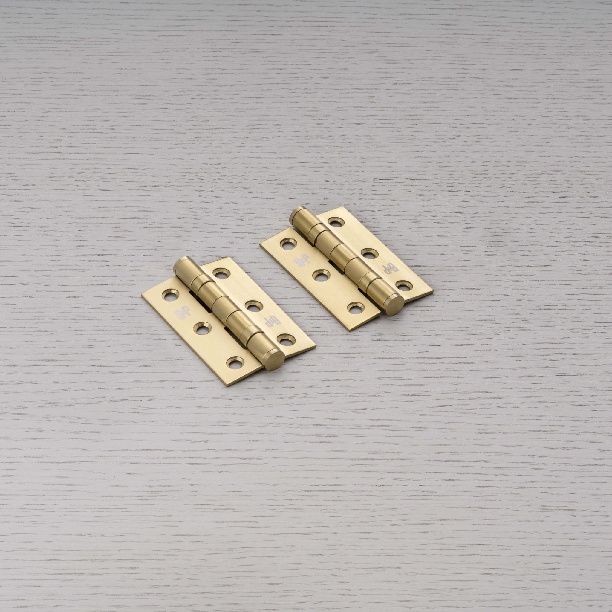 Zawiasy do drzwi Hinge 76 x 51 x 2 mm (zestaw 2 szt.) – Złoty