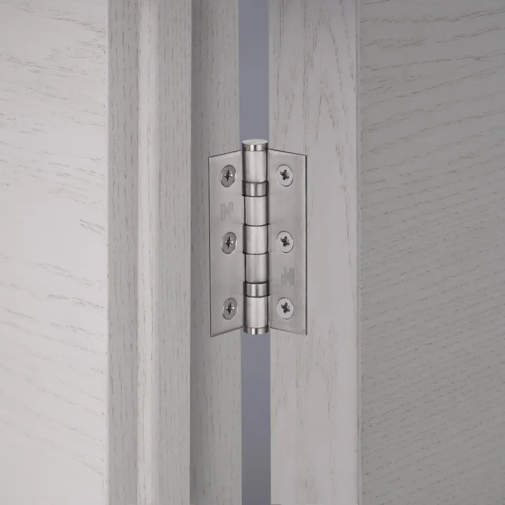 Zawiasy do drzwi Hinge 76 x 51 x 2 mm (zestaw 2 szt.) – Srebrny