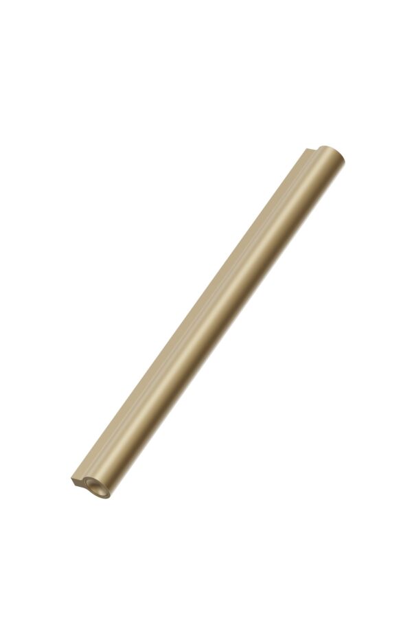 Uchwyt meblowy podłużny Lucente 224 Aluminiowy Złoty Matowy