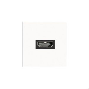 Moduł Gniazda HDMI do Euro Plate Standard Brytyjski – Biały (UK)