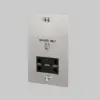 Gniazdo na golarkę Shaver 115V/230V Standard Brytyjski – Srebrny (UK)