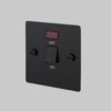 Włącznik dwubiegunowy Isolator 20A Standard Brytyjski – Czarny (UK)