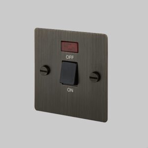 Włącznik dwubiegunowy Isolator 20A Standard Brytyjski – Brązowy (UK)