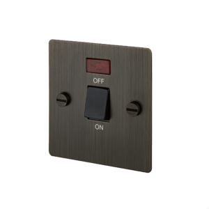 Włącznik dwubiegunowy Isolator 20A Standard Brytyjski – Brązowy (UK)