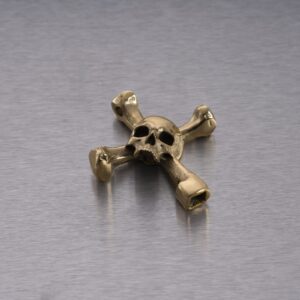 Naszyjnik Skull Travis Barker – Złoty